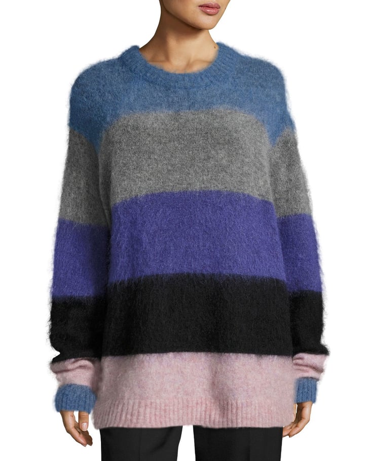 Acne Studios Albah Striped Knit Sweater | Best Sweaters | POPSUGAR