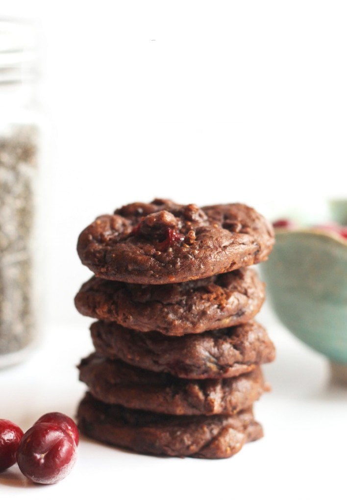 Guilt-Free Chocolate Chia Cookies