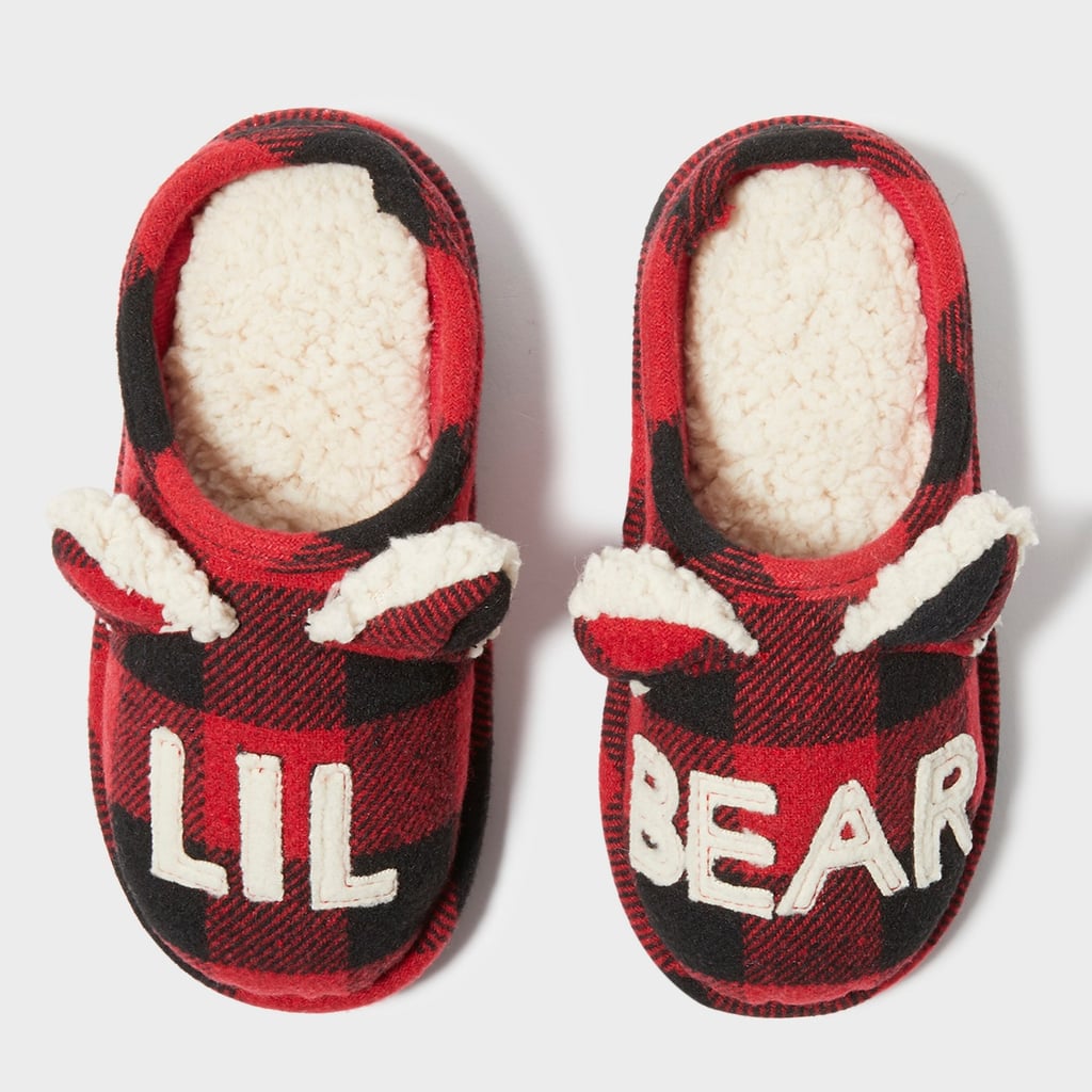 mama and papa bear slippers