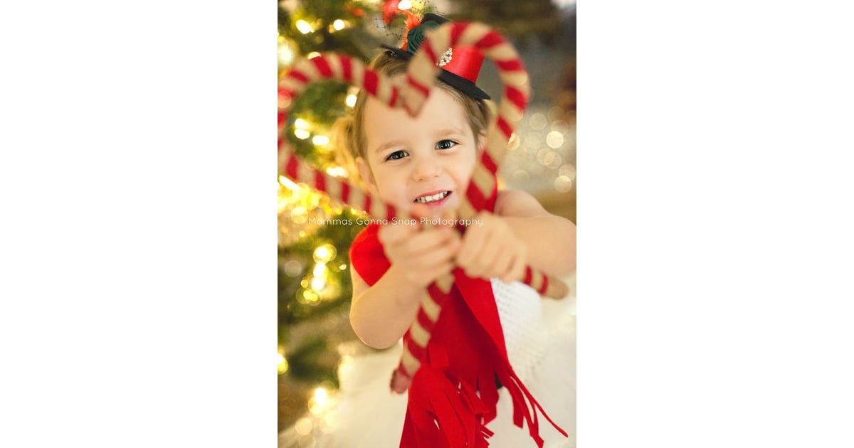 Candy Cane Hearts Christmas Card Picture Ideas POPSUGAR Family Photo 17