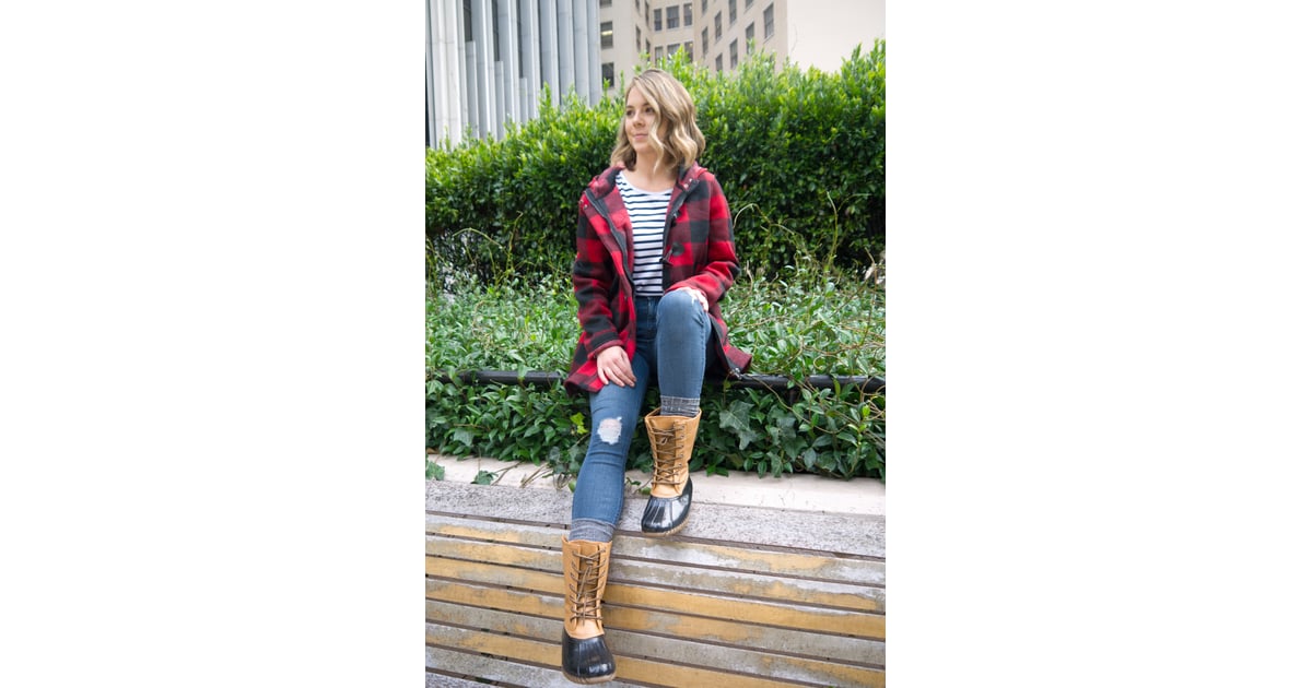 Socks with rain boots How to Style Your Fall Boots POPSUGAR Fashion