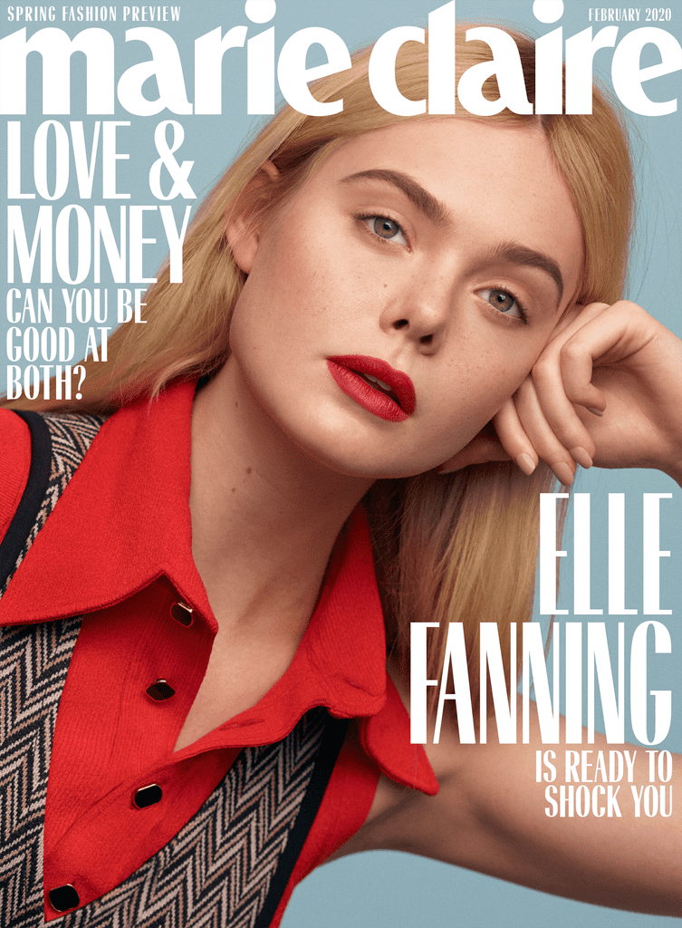 Elle Fanning's Marie Claire Interview on Her Vintage Style