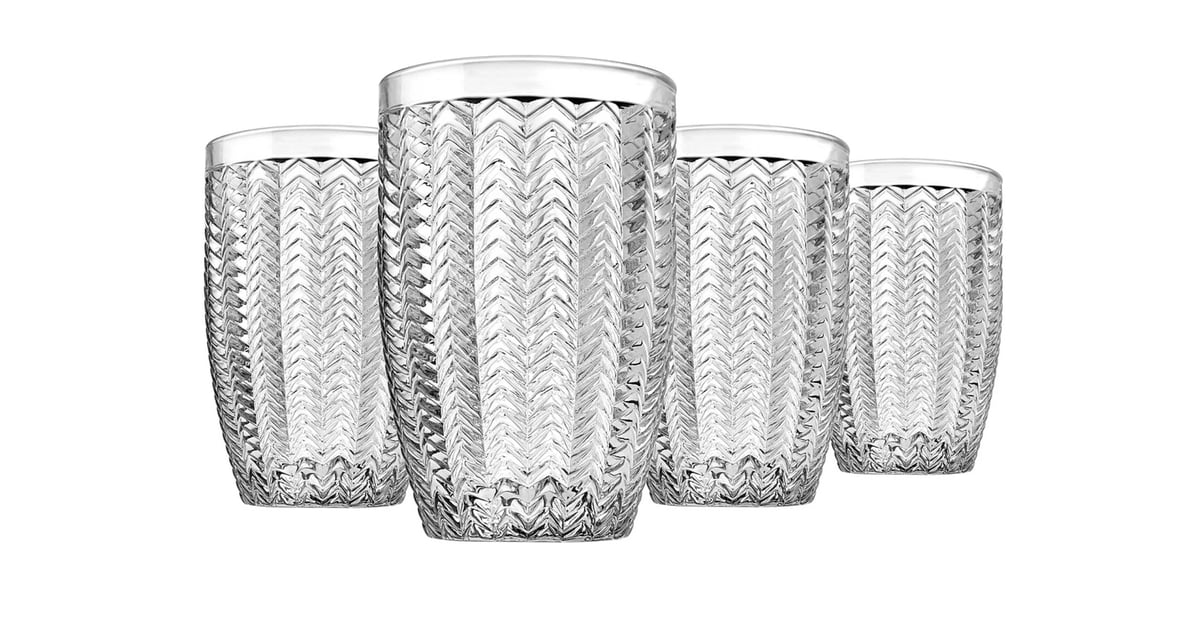 Godinger Carson Modern Vintage Highball Glasses, Set of Four Best