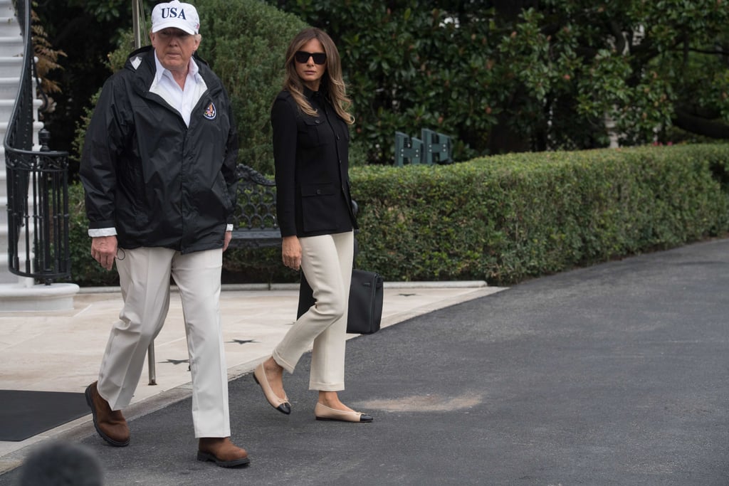 Melania's Chanel Flats