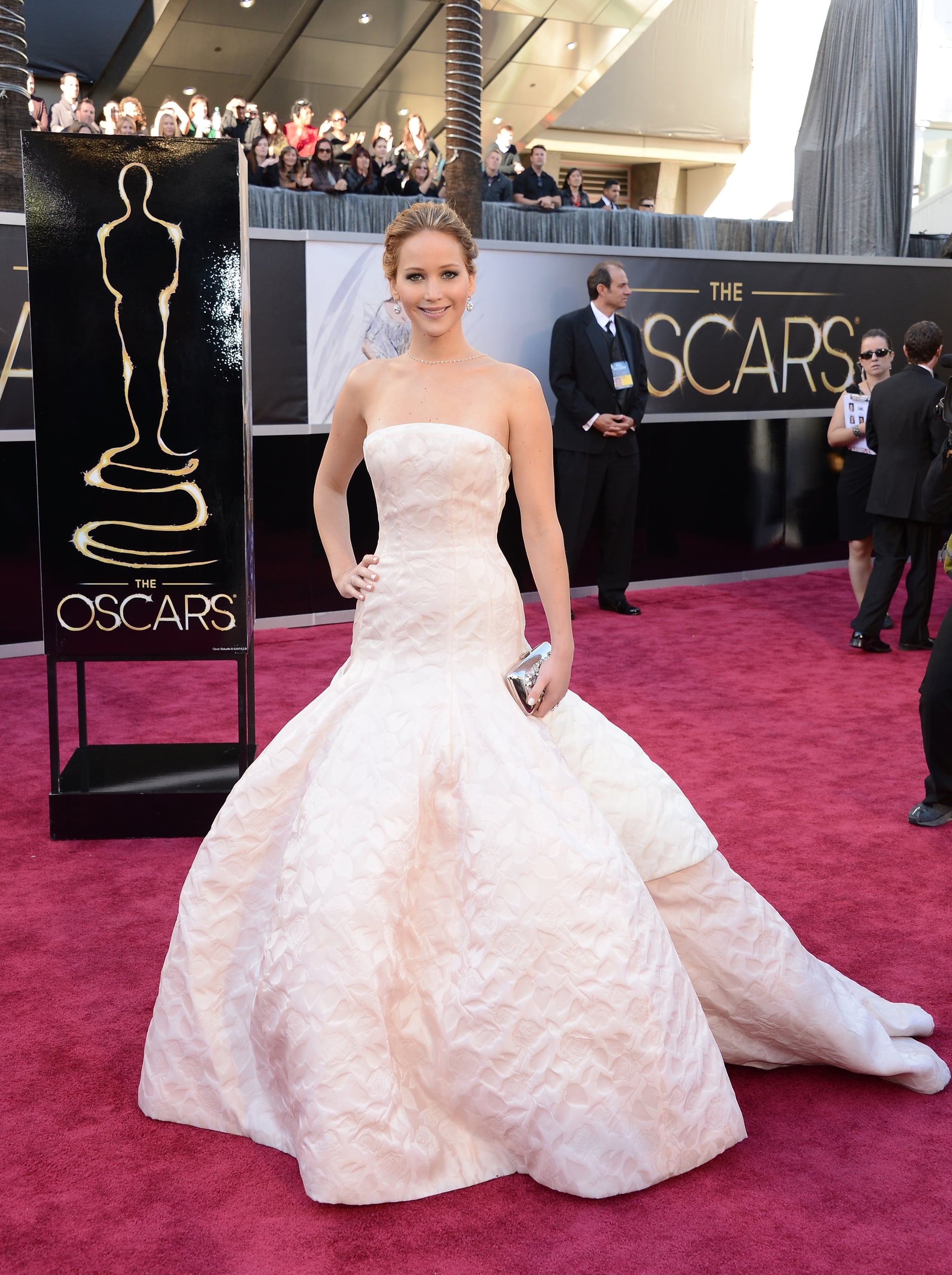 1. Jennifer Lawrence in Christian Dior Haute Couture at the Academy Awards