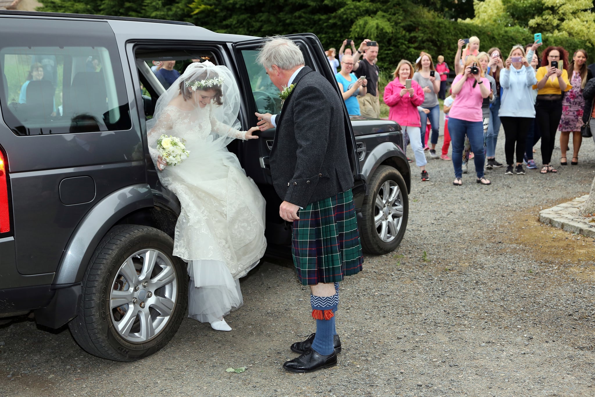 Rose leslie wedding deals dress designer