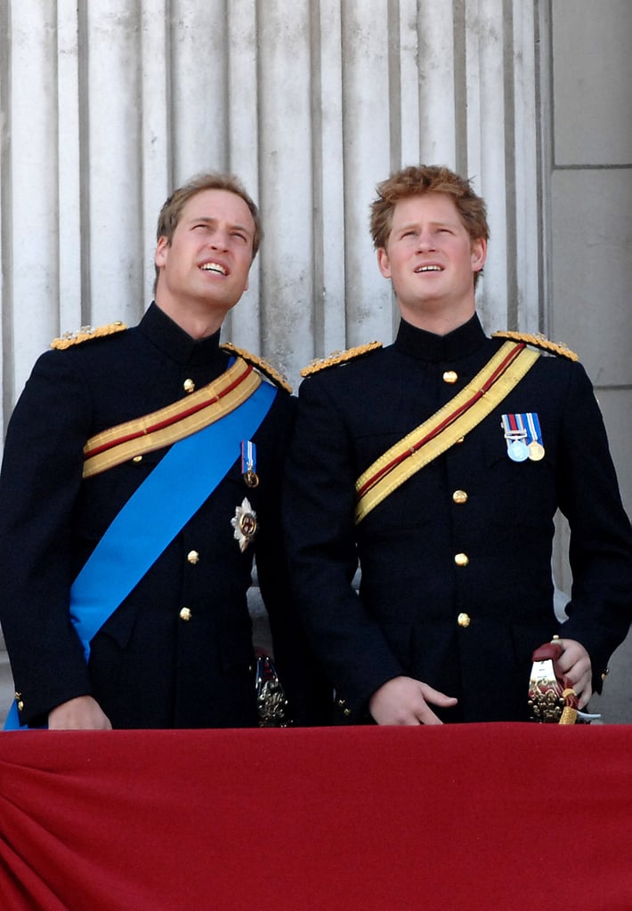 Pictured: Prince William and Prince Harry.