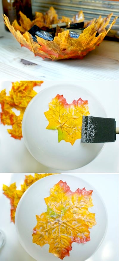 Autumn Leaf Bowls | Uses For Balloons | POPSUGAR Smart Living Photo 10