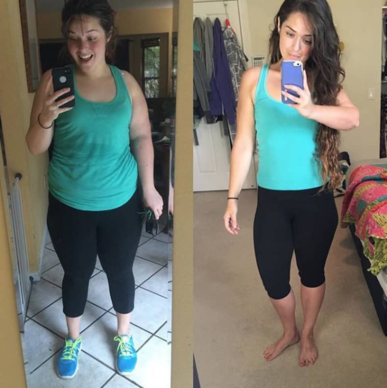 80-Pound Weight Loss Transformation