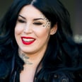 Kat Von D's Glitter-Brow and Cat-Eye Combo Is a Fresh Look to Try This Fall
