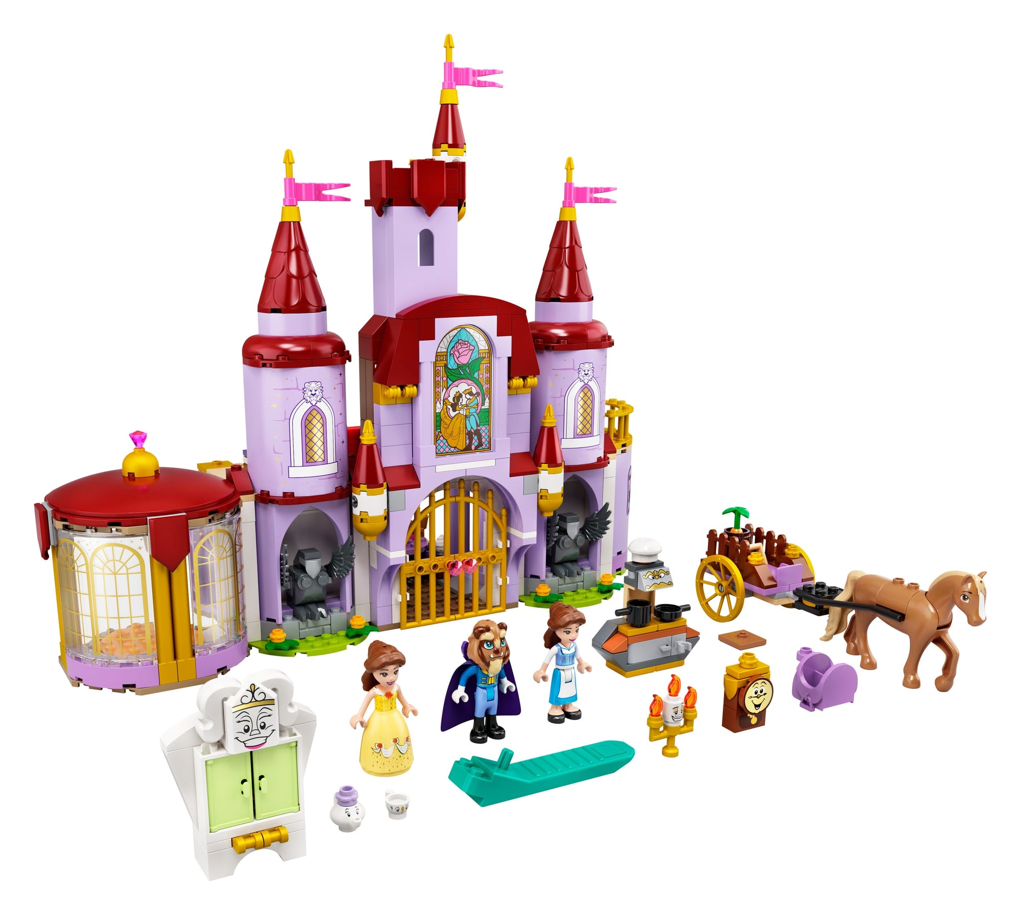 Lego Disney Belle And The Beast S Castle Set The Nearly 0 New Lego Sets That Have Released In 21 So Far And More Are Coming Popsugar Family Photo 63