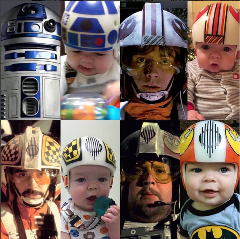 Star wars shop baby helmet