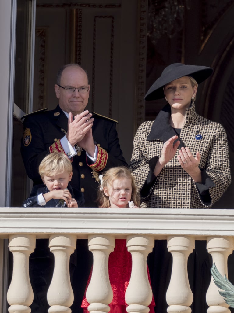 The Monaco Royal Family at National Day Celebrations 2018