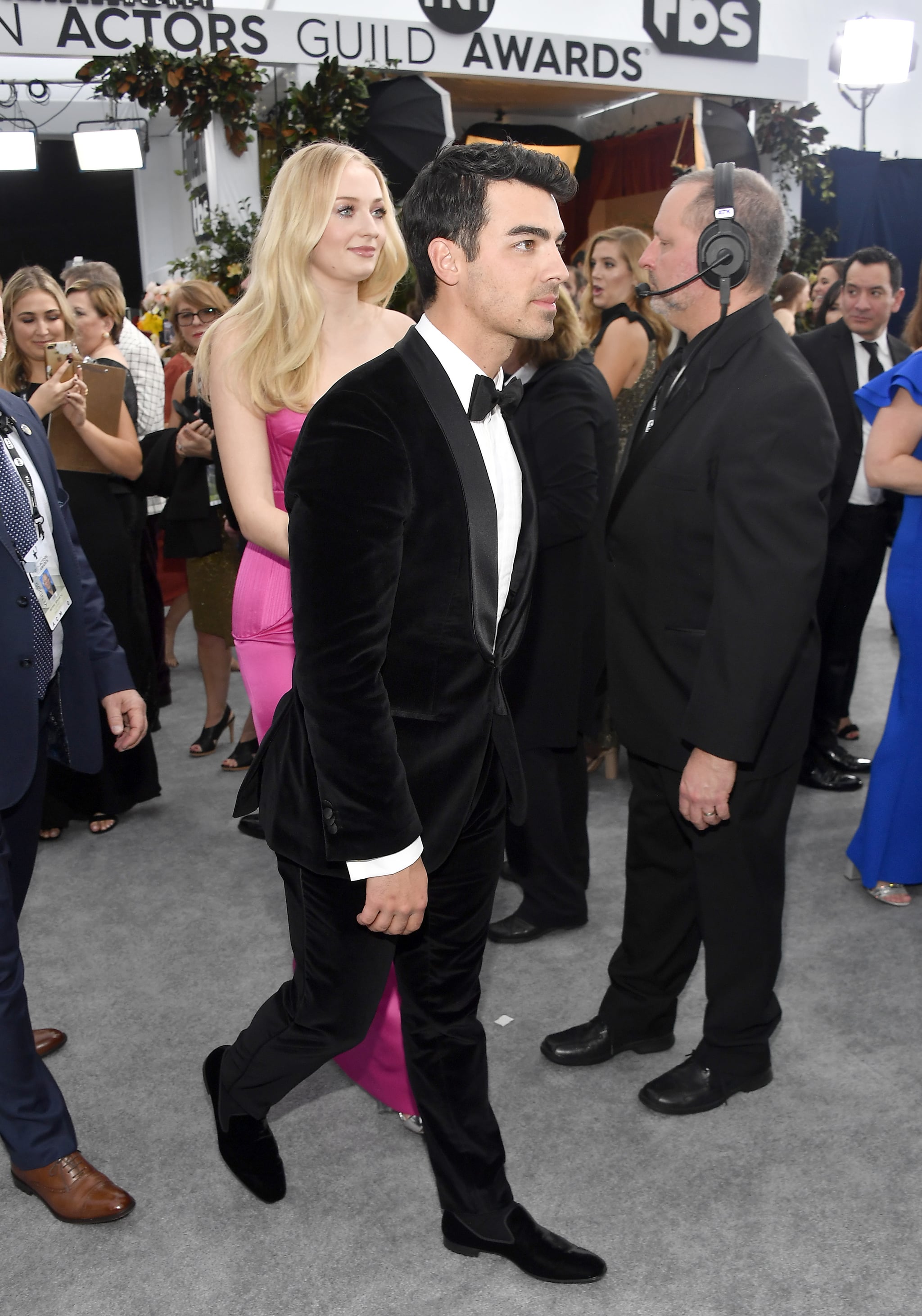 Sophie Turner and Joe Jonas at the SAG Awards 2020