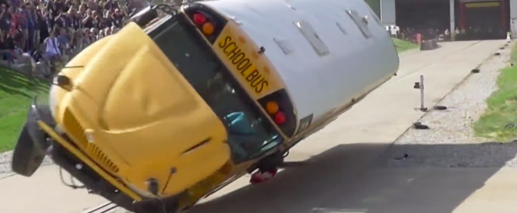 School Bus Crash Demonstration Shows Need For Seat Belts
