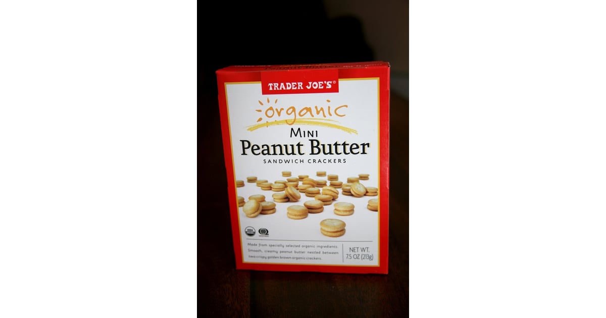 Organic Mini Peanut Butter Sandwich Crackers Best Trader Joe's Snacks