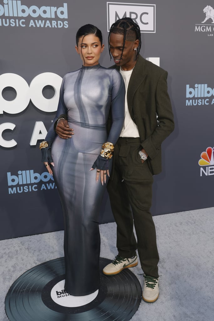 Kylie Jenner, Travis Scott and Stormi Billboard Music Awards