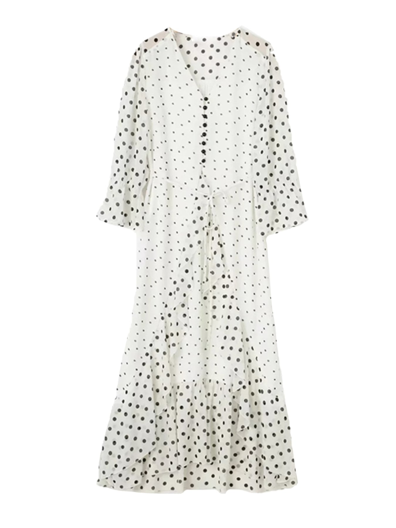 Zara Polka Dot Dress Review - StyleDahlia Outfits