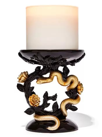 Bath & Body Works Snake Pedestal 3-Wick Candle Holder
