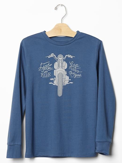 Gap Kids Graphic Motorcycle Tee