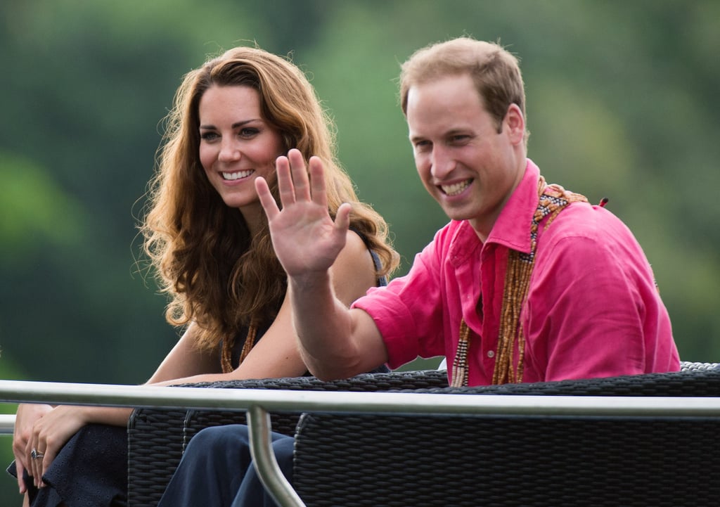 Prince William and Kate Middleton got casual while visiting the Solomon Islands in September 2012.
