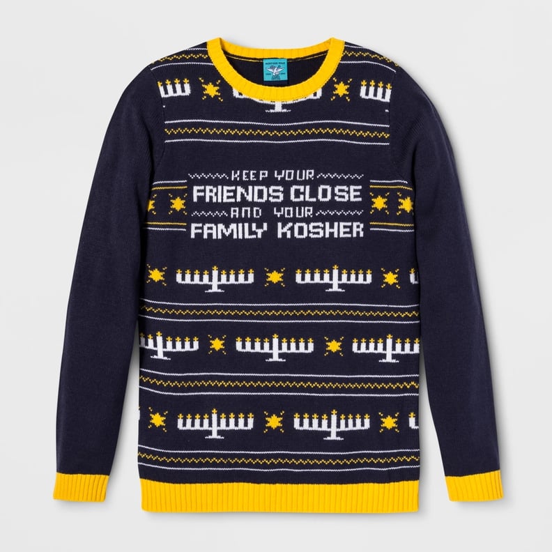 "Keep Your Friends Close & Your Family Kosher" Ugly Sweater