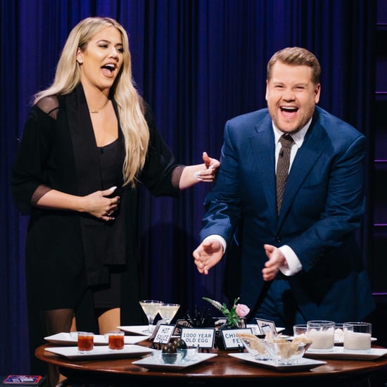 Khloe Kardashian Playing Spill Your Guts With James Corden
