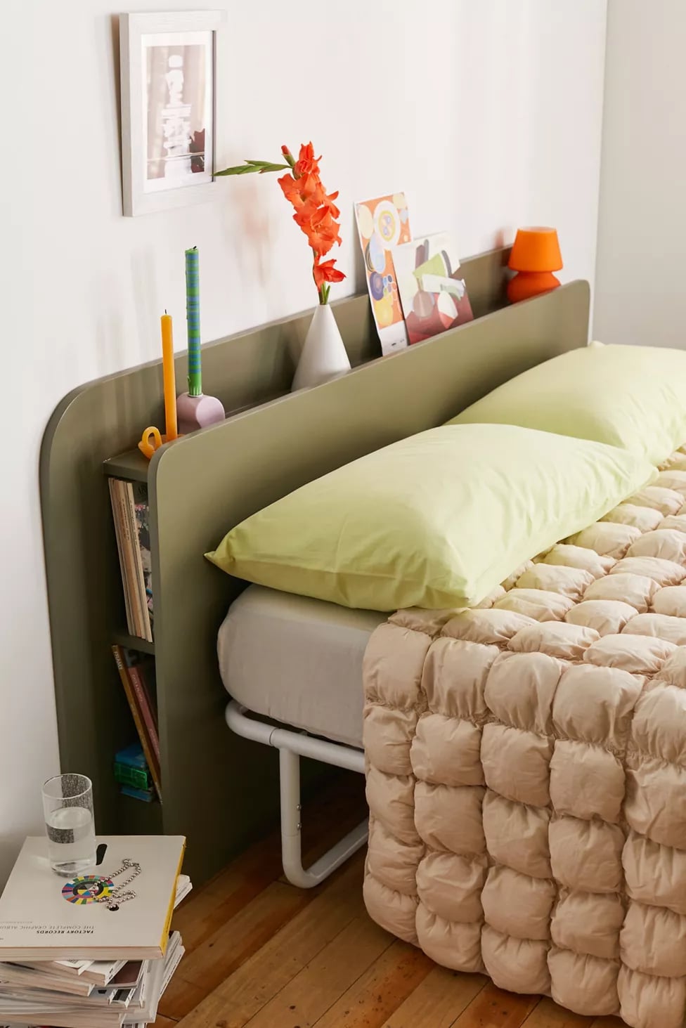For the Bedroom Urban Outfitters Layered Queen Storage Headboard