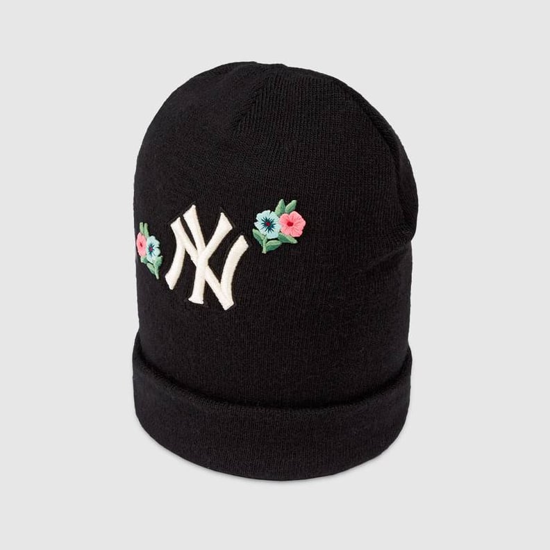 Gucci Wool Hat With NY Yankees Patch
