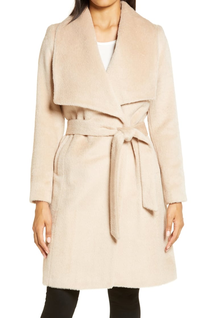 Cole Haan Wool & Alpaca Blend Wrap Coat | Best Jackets and Coats From ...