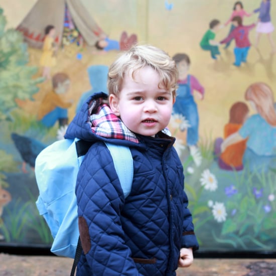 Prince George First Day of School Pictures 2016