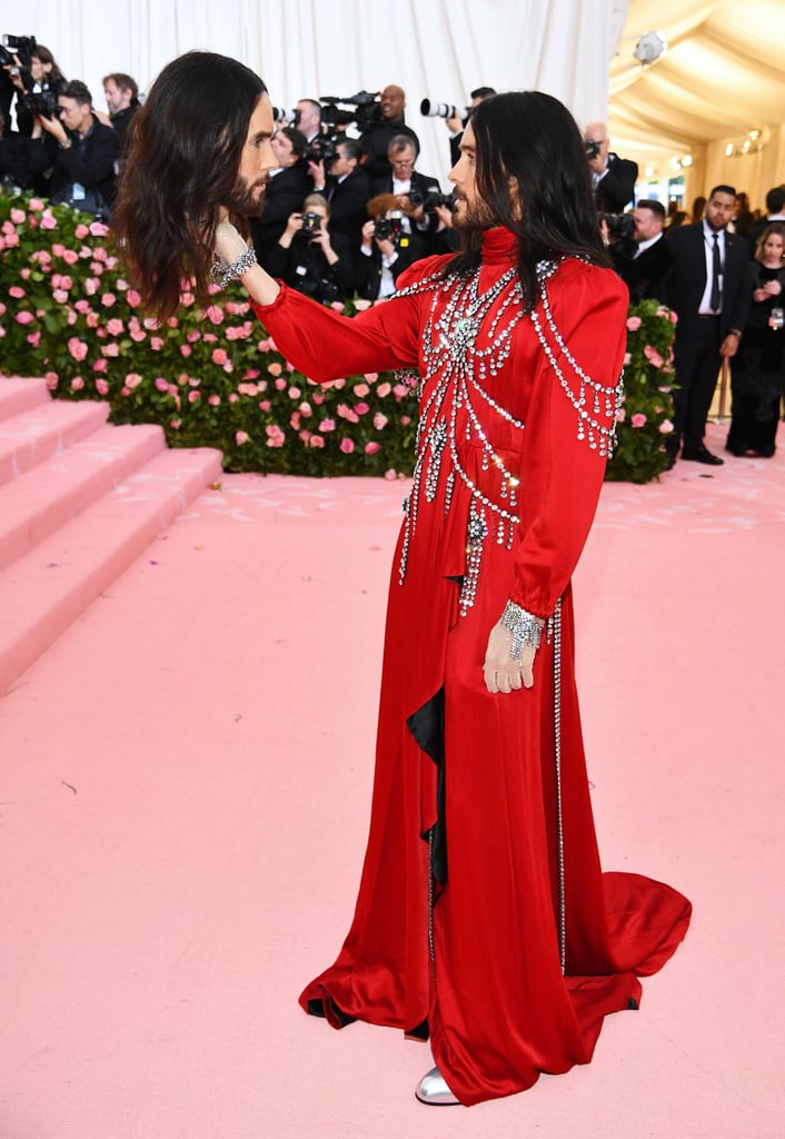 Jared Leto Carries Head at the Met Gala 2019