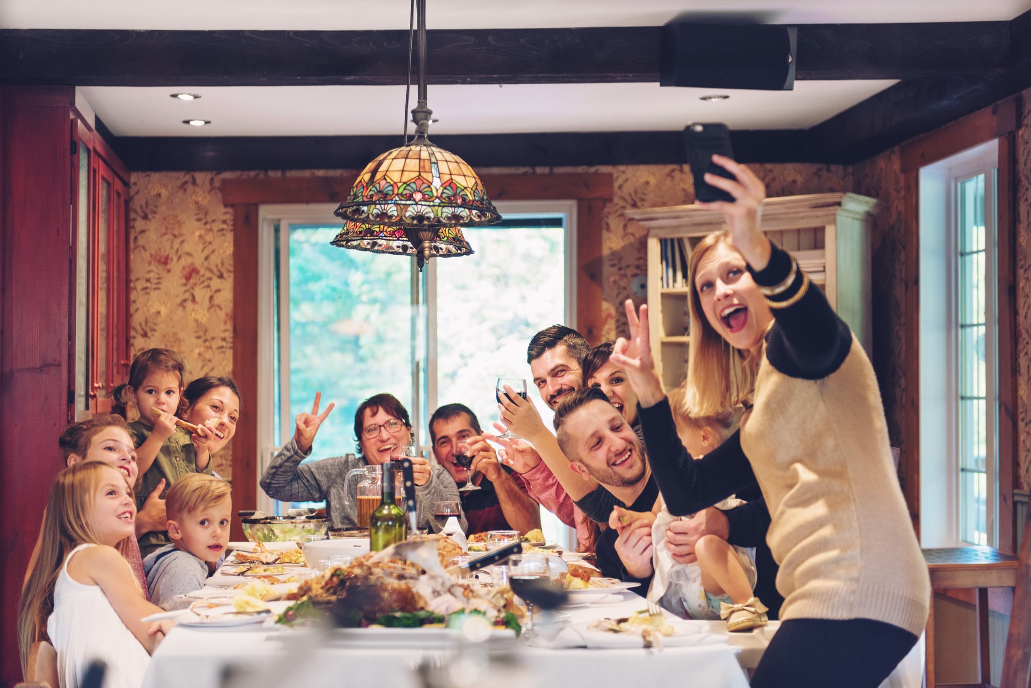 Family selfie