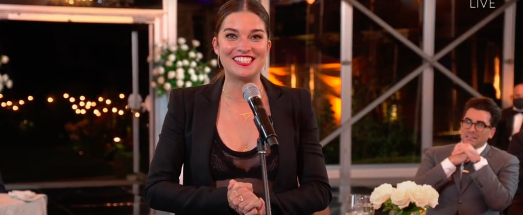 Annie Murphy Wore Alexis Rose's Necklace to 2020 Emmys