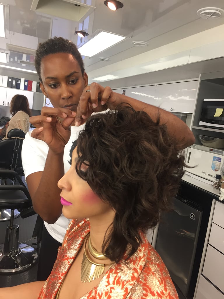 For one, these experiences often aren't shown to the masses. "A lot of people don't dive into African American stories on how to live the everyday process," said Lindsey. "The world doesn't get to experience it as a whole. So, to celebrate it and to show it to other people, it helps them understand like, oh, this is why hair is so important."
There's also the overarching message of the episode that young women, and young people in general, should feel empowered to make their own decisions and go with what makes them feel the most comfortable in the beauty space. "Most young girls just have to do what their parents say," said Lindsey. "And in this episode, Rainbow allows her daughter to decide what she wants and what she sees as beautiful." 
The dream sequence in the episode only drives that point home, as different women in the salon show Diane the ample hairstyle possibilities available to her.