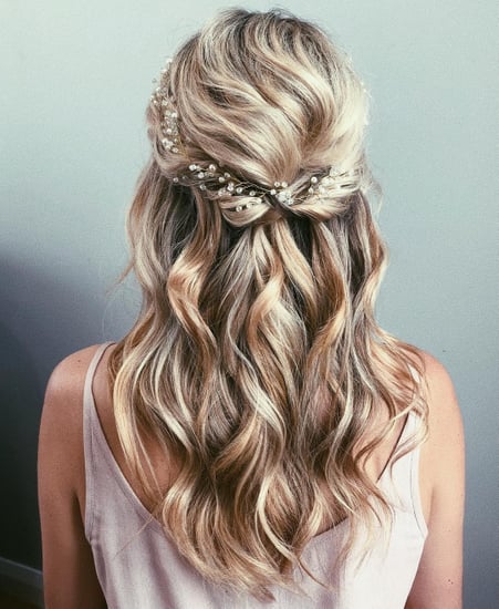 Half-Up Wedding Hair Ideas | POPSUGAR Beauty UK