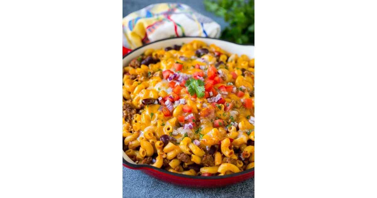One Pot Chili Macaroni and Cheese | Ground Beef Recipes | POPSUGAR Family Photo 15 One Pot Chili Macaroni and Cheese