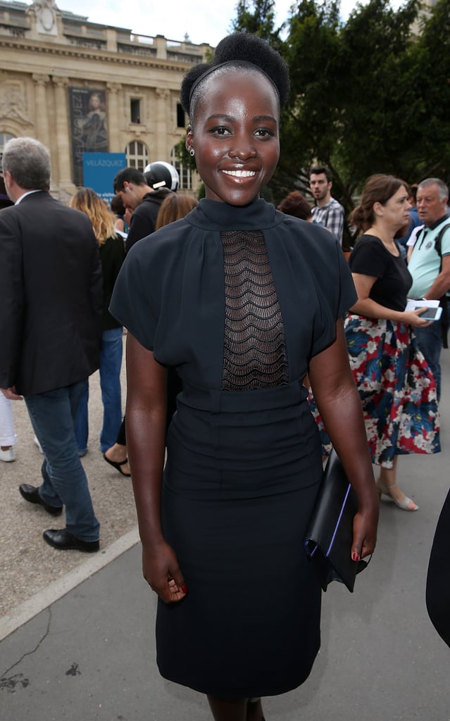 Lupita Nyong'o at Paris Fashion Week July 2015