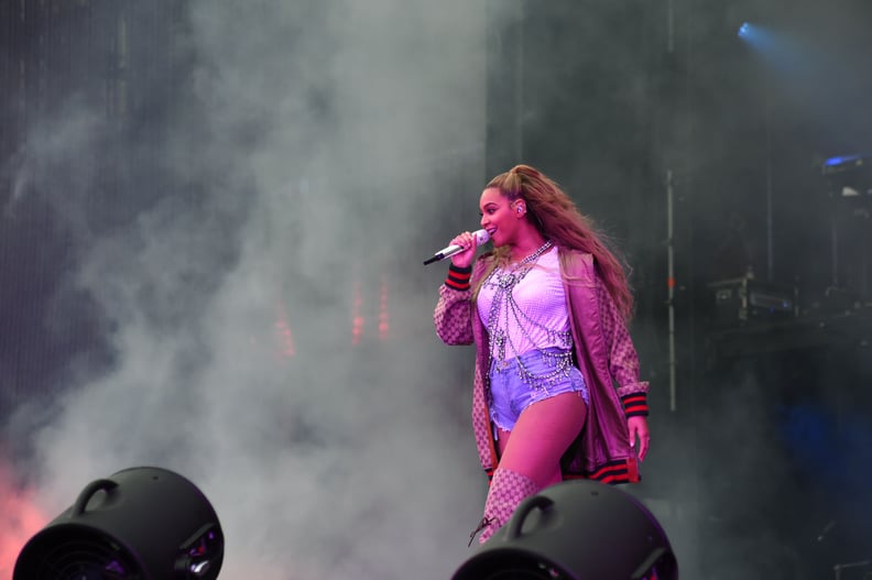 GLASGOW, SCOTLAND - JUNE 09:  Beyonce performs on stage during the 