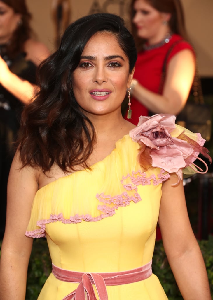 Salma Hayek's Gucci Dress at the 2017 SAG Awards