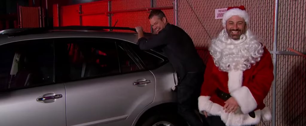 Matt Damon Pranks Jimmy Kimmel December 2015
