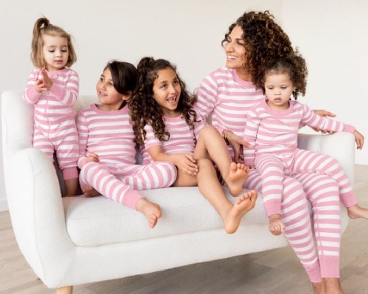 Hanna Andersson Classic Stripes in Rose Pink Collection ($12-$64)