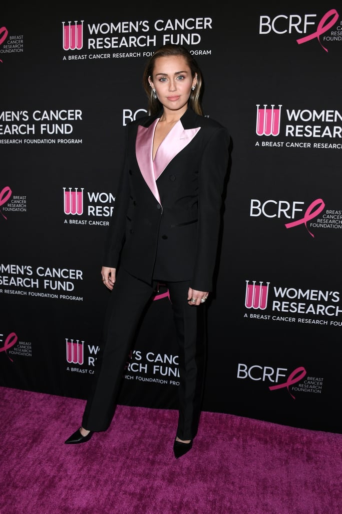 Miley Cyrus Tom Ford Pantsuit February 2019