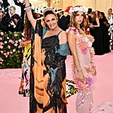 Talita von Furstenberg wearing DVF with Bulgari jewels.
