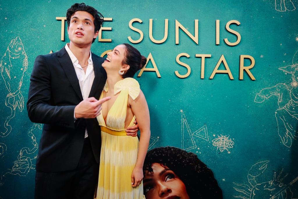 Camila Mendes and Charles Melton at The Sun Is Also a Star