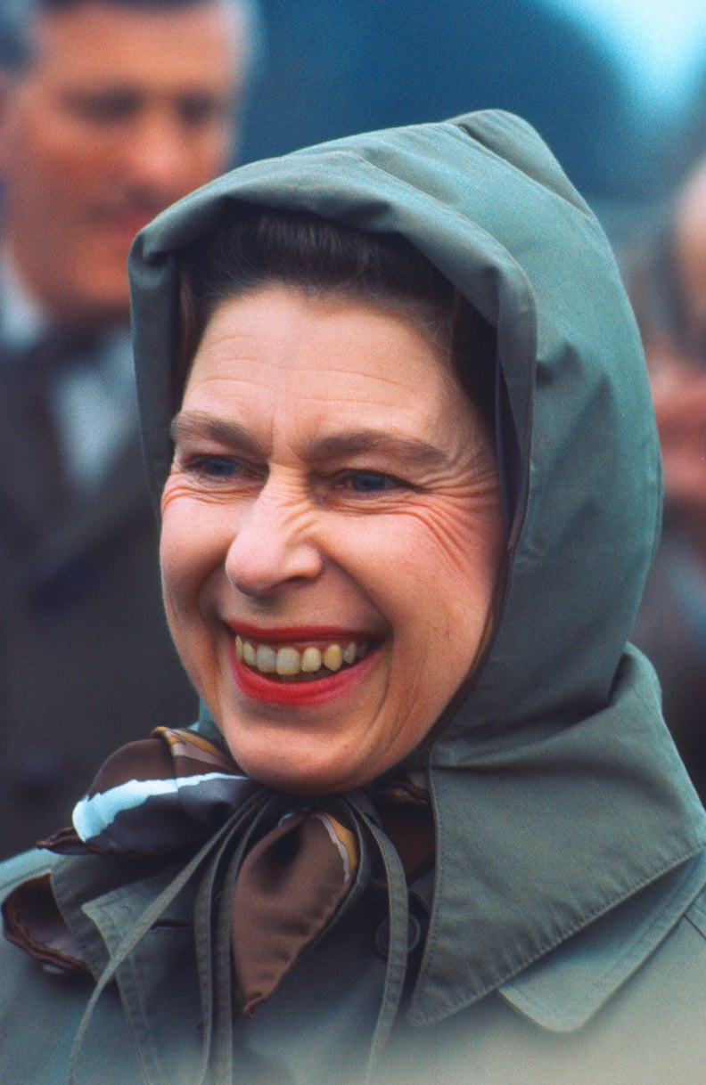 Queen Elizabeth II in Windsor in 1975.