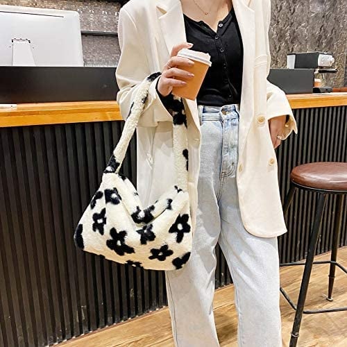 Their New Winter BFF: Plush Underarm Bag