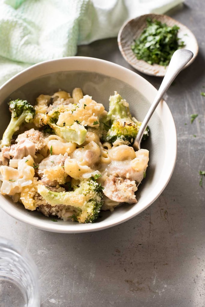Baked Mac and Cheese With Chicken and Broccoli