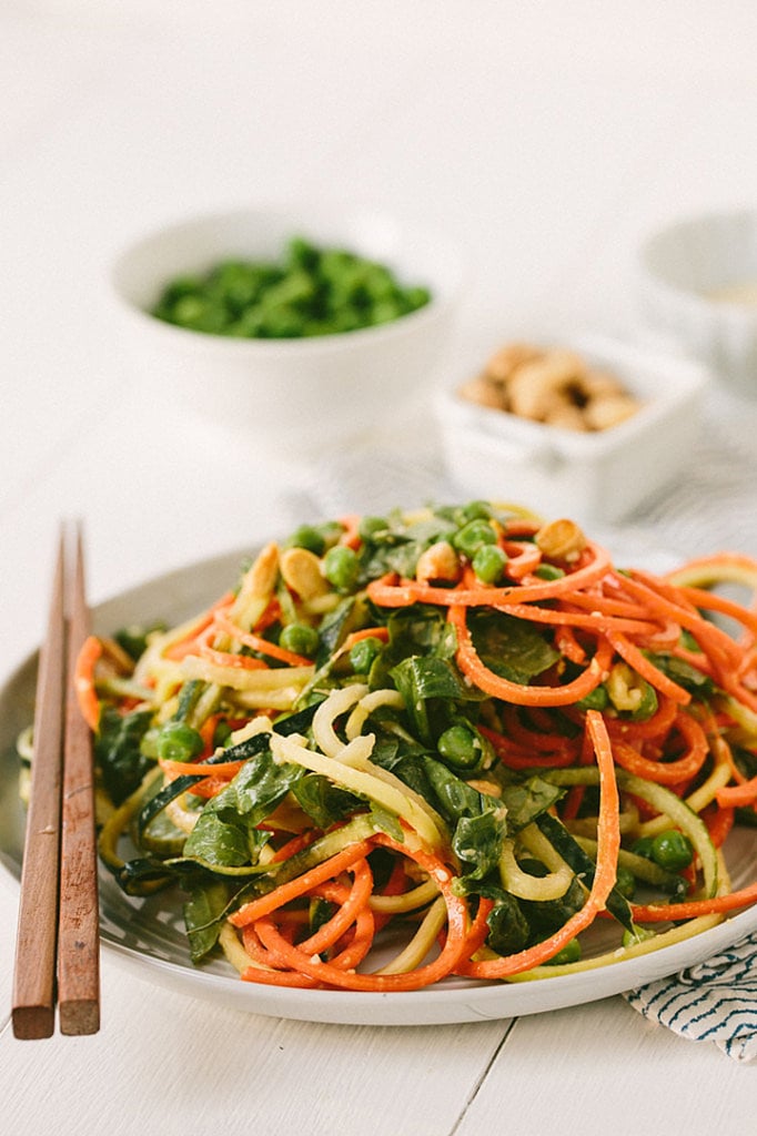 Sesame Zucchini Noodle Salad