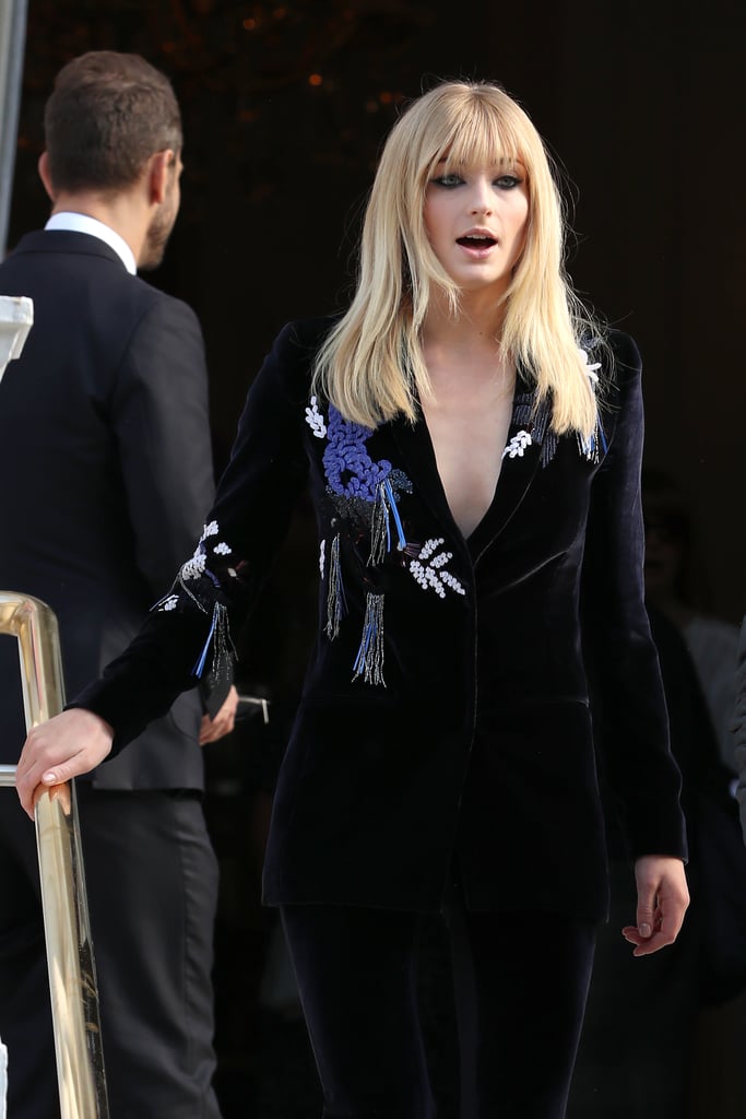 Sophie Turner Hair With Bangs May 2019